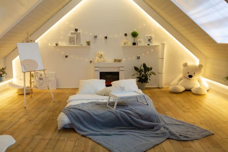 stanza da letto moderna